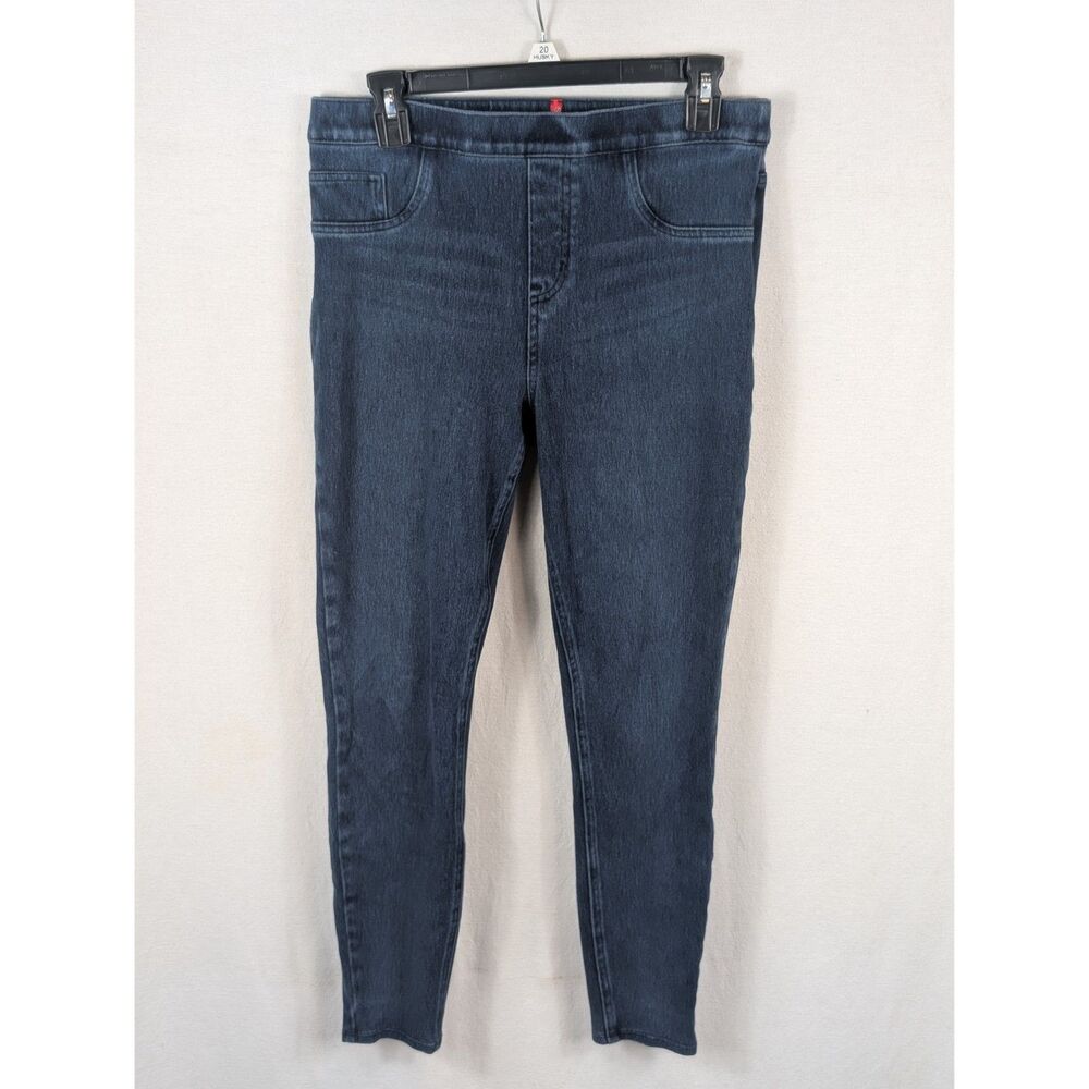 SPANX Jean-ish Ankle Leggings Blue Women's Size Large